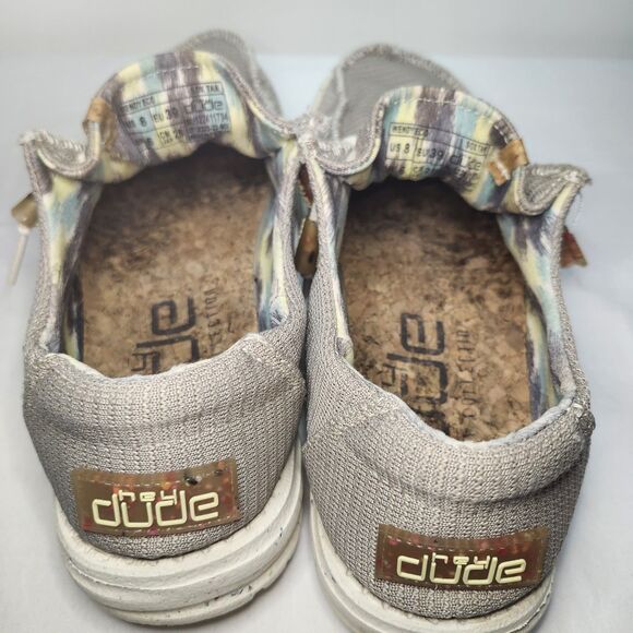 Men's Hey Dude Wally ECO Sox Desert Size 8 - Picture 8 of 13